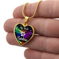 My Heart Lies Over The Rainbow Necklace - Jewelry