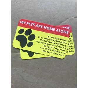 Pet Care Gift Box - Pet Home Alone Cards